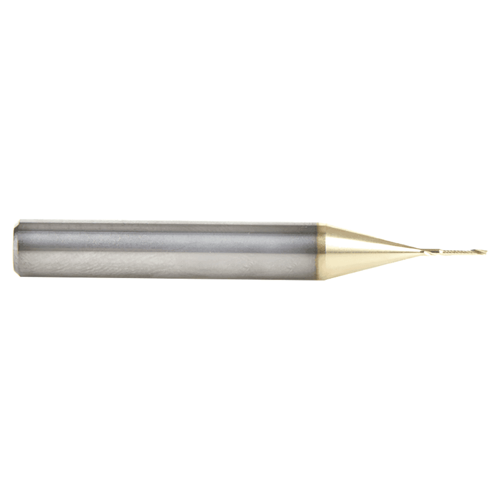 1/32" x 2" x 3/16" Up-Cut 'O' Aluminum Cutting CNC Spiral Router Bit, 1-Flute, 1/4" shank Alt 2 - Image