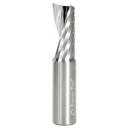 1/2" x 2-1/2" Up-Cut 'O' Aluminum Cutting CNC Spiral Router Bit, 1-Flute, 1/2" Shank - Main Image