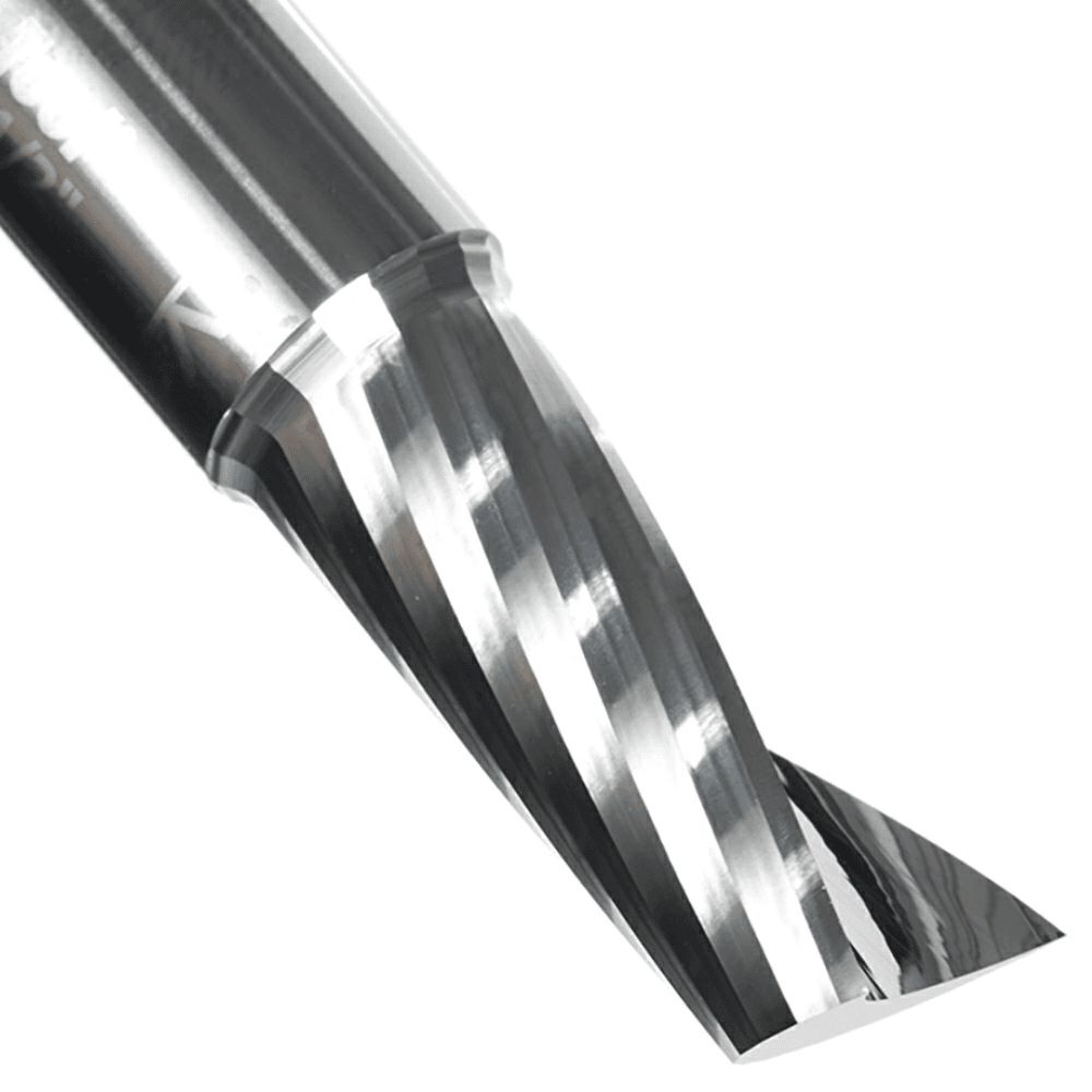 1/2" x 2-1/2" Up-Cut 'O' Aluminum Cutting CNC Spiral Router Bit, 1-Flute, 1/2" Shank - Alt Image 3