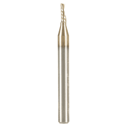 1.5mm x 30mm x 4mm Down-Cut 'O' Aluminum Cutting CNC Spiral Router Bit, 1-Flute, 3mm shank Alt 1 - Image