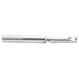1/4" x 2-1/2" Up-Cut 'O' Plastic Cutting CNC Spiral Router Bit, 1-Flute, 1/4" Shank - Alt Image 2