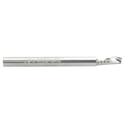 1/8" x 1-1/2" Up-Cut 'O' Aluminum Cutting CNC Spiral Router Bit, 1-Flute, 1/8" Shank - Alt Image 1
