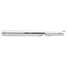 3/16" x 2" Up-Cut 'O' Plastic Cutting CNC Spiral Router Bit, 1-Flute, 3/16" Shank - Alt Image 2
