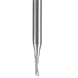 1/16" x 2" Up-Cut 'O' Plastic Cutting CNC Spiral Router Bit, 1-Flute, 1/8" Shank - Main Image