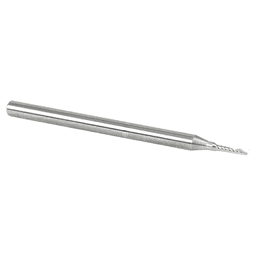 1/16" x 2" Up-Cut 'O' Plastic Cutting CNC Spiral Router Bit, 1-Flute, 1/8" Shank - Alt Image 2