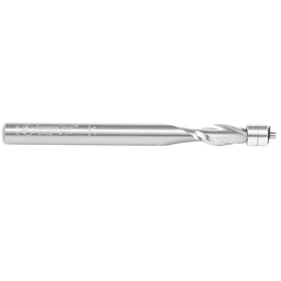 1/4" x 3" Aluminum Cutting Up-Cut Flush Trim Spiral Bit, 2-Flute, 1/4" Shank - Alt Image 2