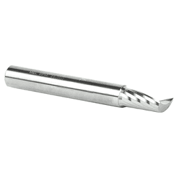 3/8" x 3" Up-Cut 'O' Plastic Cutting CNC Spiral Router Bit, 1-Flute, 3/8" Shank - Alt Image 3
