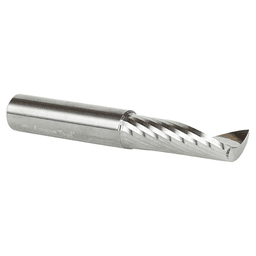 1/2" x 3-1/2" Up-Cut 'O' Plastic Cutting CNC Spiral Router Bit, 1-Flute, 1/2" Shank - Alt Image 3