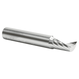 3/8" x 2-1/2" Up-Cut 'O' Plastic Cutting CNC Spiral Router Bit, 1-Flute, 3/8" Shank - Alt Image 3