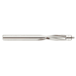 1/4" x 3" Plastic Spiral Flush Trim Bit with Double Ball Bearing, 1/4" Shank - Alt Image 1