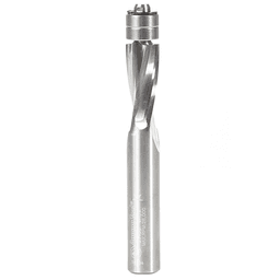 1/2" x 4" Plastic Spiral Flush Trim Bit with Double Ball Bearing, 1/2" Shank - Main Image