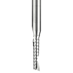 3/16" x 2-1/2" x 7/8" Up-Cut 'O' Plastic Cutting CNC Spiral Router Bit, 1-Flute, 1/4" Shank - Alt Image 1