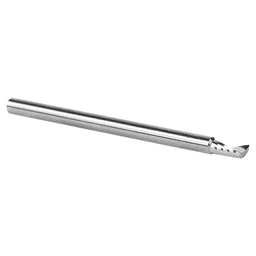 1/8" x 2" x 1/4" Up-Cut 'O' Plastic Cutting CNC Spiral Router Bit, 1-Flute, 1/8" Shank - Alt Image 2