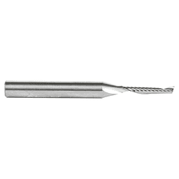 3/16" x 2" x 3/8" Up-Cut 'O' Plastic Cutting CNC Spiral Router Bit, 1-Flute, 3/16" Shank - Alt Image 2