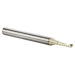 1/16" x 1-1/2" ZrN Coated Up-Cut 'O' Aluminum Cutting CNC Spiral Router Bit, 1-Flute, 1/8" Shank - Alt Image 1