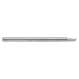 1/8" x 1-1/2" x 1/4" Up-Cut 'O' Aluminum Cutting CNC Spiral Router Bit, 1-Flute, 1/8" Shank - Alt Image 2