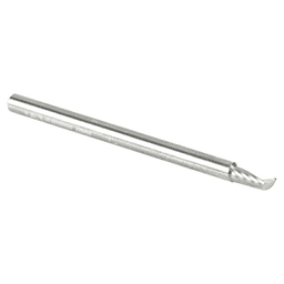 1/8" x 1-1/2" x 1/4" Up-Cut 'O' Aluminum Cutting CNC Spiral Router Bit, 1-Flute, 1/8" Shank - Alt Image 3