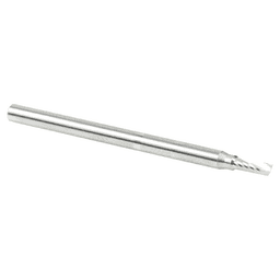 3/32" x 2" Up-Cut 'O' Aluminum Cutting CNC Spiral Router Bit, 1-Flute, 1/8" Shank - Alt Image 2