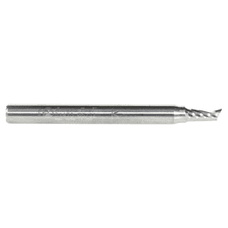 5/32" x 2" Up-Cut 'O' Aluminum Cutting CNC Spiral Router Bit, 1-Flute, 3/16" Shank - Alt Image 2