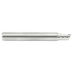 1/4" x 2" Up-Cut 'O' Aluminum Cutting CNC Spiral Router Bit, 1-Flute, 1/4" Shank - Alt Image 1