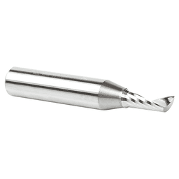 5/16" x 3" Up-Cut 'O' Aluminum Cutting CNC Spiral Router Bit, 1-Flute, 1/2" Shank - Alt Image 2