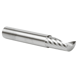 1/2" x 3-1/2" x 1-1/8" Up-Cut 'O' Aluminum Cutting CNC Spiral Router Bit, 1-Flute, 1/2" Shank - Alt Image 2