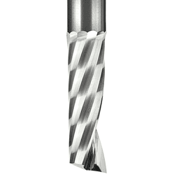 1/2" x 3-1/2" x 1-5/8" Up-Cut 'O' Aluminum Cutting CNC Spiral Router Bit, 1-Flute, 1/2" Shank - Alt Image 1