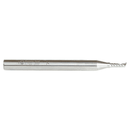 3mm x 63mm Up-Cut 'O' Aluminum Cutting CNC Spiral Router Bit, 1-Flute, 6mm Shank - Alt Image 1