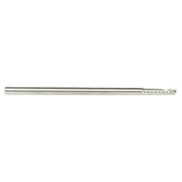3mm x 64mm Up-Cut 'O' Plastic Cutting CNC Spiral Router Bit, 1-Flute, 3mm Shank - Alt Image 1