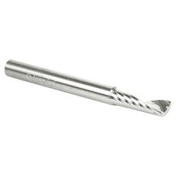 6mm x 64mm Up-Cut 'O' Aluminum Cutting CNC Spiral Router Bit, 1-Flute, 6mm Shank - Alt Image 2