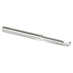 6mm x 75mm x 30mm Up-Cut 'O' Plastic Cutting CNC Spiral Router Bit, 1-Flute, 6mm Shank - Alt Image 3