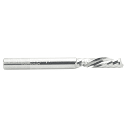 1/4" x 2-1/2" Down-Cut 'O' Plastic Cutting CNC Spiral Router Bit, 1-Flute, 1/4" Shank - Alt Image 2