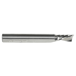 3/8" x 3" Down-Cut 'O' Plastic Cutting CNC Spiral Router Bit, 1-Flute, 3/8" Shank - Alt Image 2