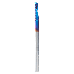 1/8" Dia x 1/2" Solid Carbide CNC Spektra Extreme Tool Life Coated Spiral 'O' Flute, Plastic Cutting, 1/8 Shank, Down-Cut Design Router Bit Alt 1 - Image