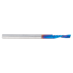 1/8" Dia x 1/2" Solid Carbide CNC Spektra Extreme Tool Life Coated Spiral 'O' Flute, Plastic Cutting, 1/8 Shank, Down-Cut Design Router Bit Alt 2 - Image
