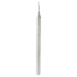 1/16" x 2" Down-Cut 'O' Plastic Cutting CNC Spiral Router Bit, 1-Flute, 1/8" Shank - Main Image