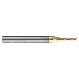 1/8" Dia x 1/2" Solid Carbide CNC Spiral Router Bit for Glass Reinforced Plastic Cutting, 1/4" Shank Up-Cut ZrN Coated Router Bit Alt 2 - Image