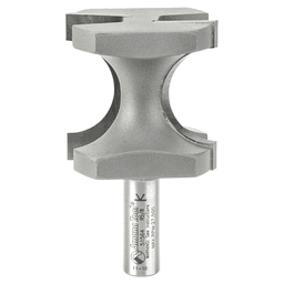 2" x 5/8" Radius Bull Nose Router Bit, 2-Flute, 1/2" Shank - Main Image