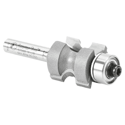 3/4" Dia x 3/4" Carbide Tipped Bull Nose Bit, 2-Flute, 1/4" Shank Alt 2 - Image