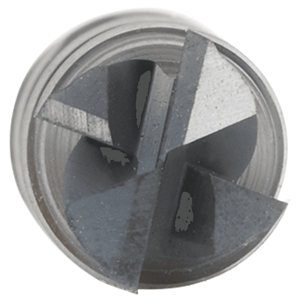1/4" x 5/8" Solid Carbide AlTiN Coated CNC Variable Helix Spiral Square Bottom End Mill Bit, 4-Flute, 1/4" Shank Alt 4 - Image
