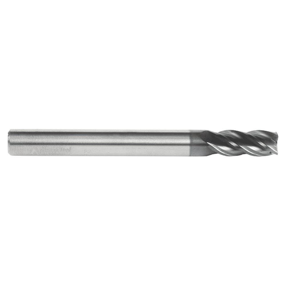 1/4" Dia x 5/8" CNC Variable Helix Spiral Router Bit, Corner Radius Bottom, 1/4" Shank x 0.015" Radius Solid Carbide AlTiN Coated Up-Cut End Mill Alt 3 - Image