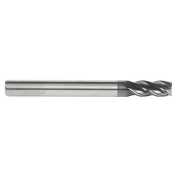 1/4" Dia x 5/8" CNC Variable Helix Spiral Router Bit, Corner Radius Bottom, 1/4" Shank x 0.015" Radius Solid Carbide AlTiN Coated Up-Cut End Mill Alt 3 - Image