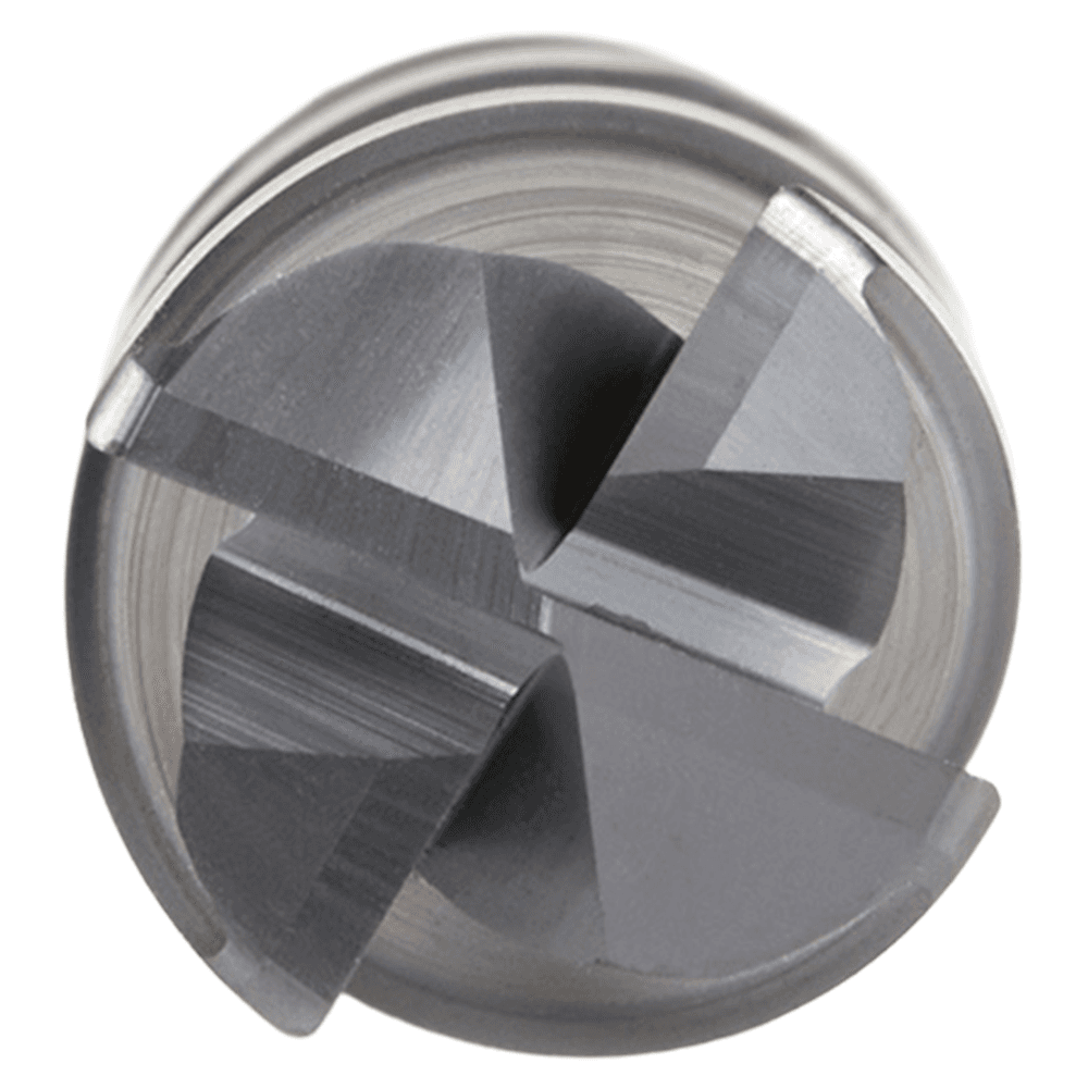1/2" Dia x 1" CNC Variable Helix Spiral Router Bit, Corner Radius Bottom, 1/2" Shank x 0.030 Radius Solid Carbide AlTiN Coated Up-Cut End Mill Alt 3 - Image