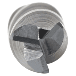 6mm Dia x 16mm CNC Metric Solid Carbide Spiral for Steel & Stainless Steel with AlTiN Coating 3-Flute, 6mm Shank, 60mm Long Up-Cut Router Bit, /45º Corner Chamfer End Mill Alt 4 - Image