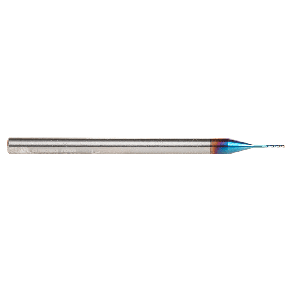 0.023" x 2 Up-Cut Spektra Extreme Tool Life Coated Spiral Plunge Bit, 3-Flute, 1/8" Shank Alt 2 - Image