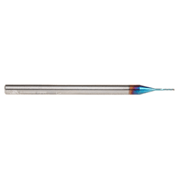0.023" x 2 Up-Cut Spektra Extreme Tool Life Coated Spiral Plunge Bit, 3-Flute, 1/8" Shank Alt 2 - Image