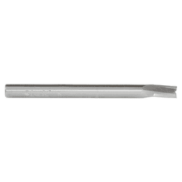 1/4" Dia x 3/8" Solid Carbide Spiral Finisher Router Bit, 1/4" Shank Up-Cut Alt 2 - Image