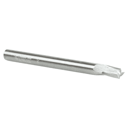 1/4" Dia x 3/8" Solid Carbide Spiral Finisher Router Bit, 1/4" Shank Up-Cut Alt 3 - Image