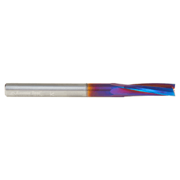 1/4" Dia x 7/8" Solid Carbide Spektra Extreme Tool Life Coated Spiral Finisher Router Bit, 1/4" Shank Up-Cut Alt 2 - Image