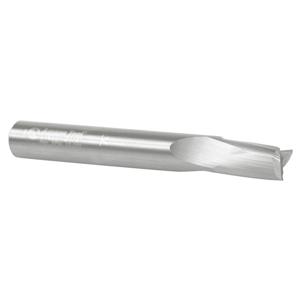 3/8" Dia x 5/8" Solid Carbide Spiral Finisher Router Bit, 3/8" Shank Up-Cut Alt 6 - Image